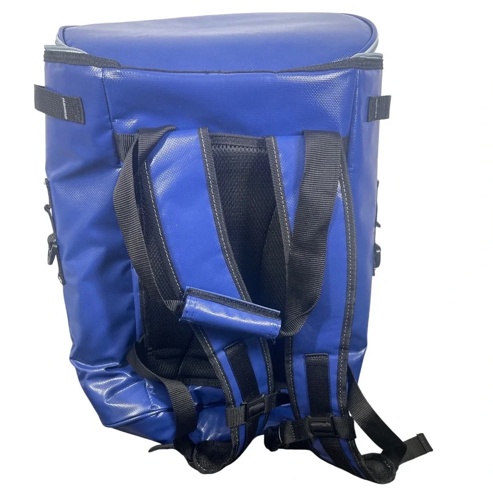 Koozie Olympus Backpack Cooler Bag Blue Insulated Tarpaulin Ventura Foods